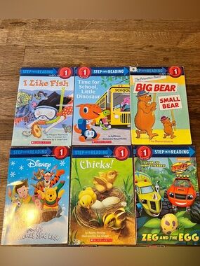 Step Into Reading Kids Books School Level One